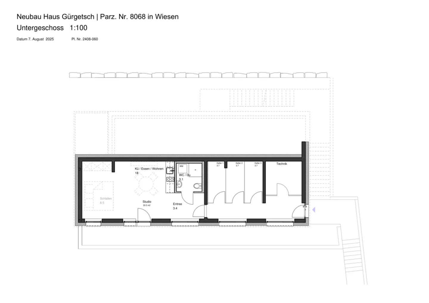 Modernes Studio mit Bergsicht - Foto 6 von 9