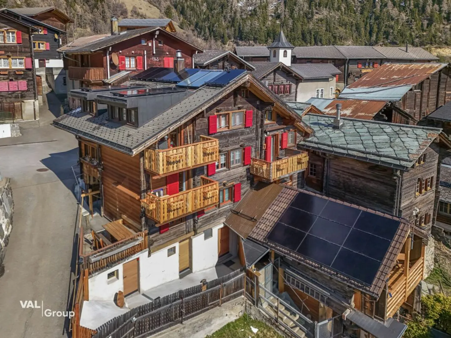 Möblierte Wohnung in Guttet-Feschel - Foto 1 von 13