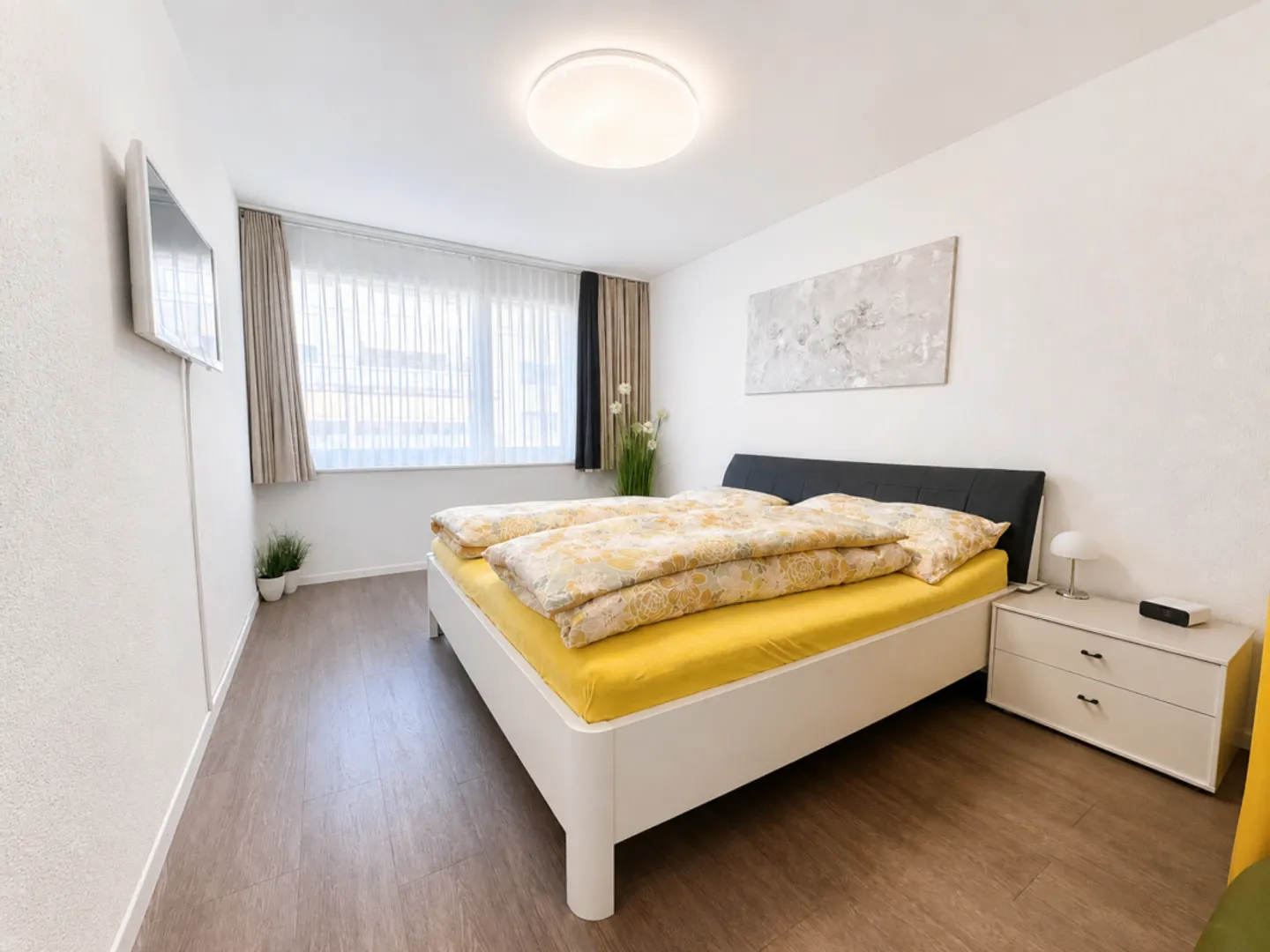 Appartamento attraente di 4,5 stanze con collegamento per camino a stufa svedese nel popolare quartiere di Hanfländer - Foto 5 di 8