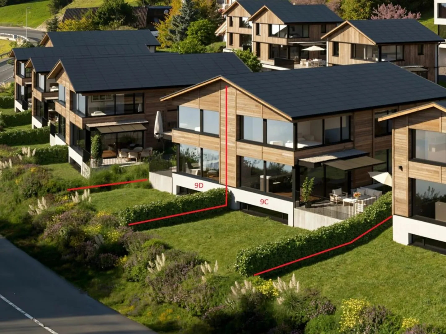 Nouveau bâtiment : architecture moderne dans un cadre naturel idyllique - Photo 2 sur 5