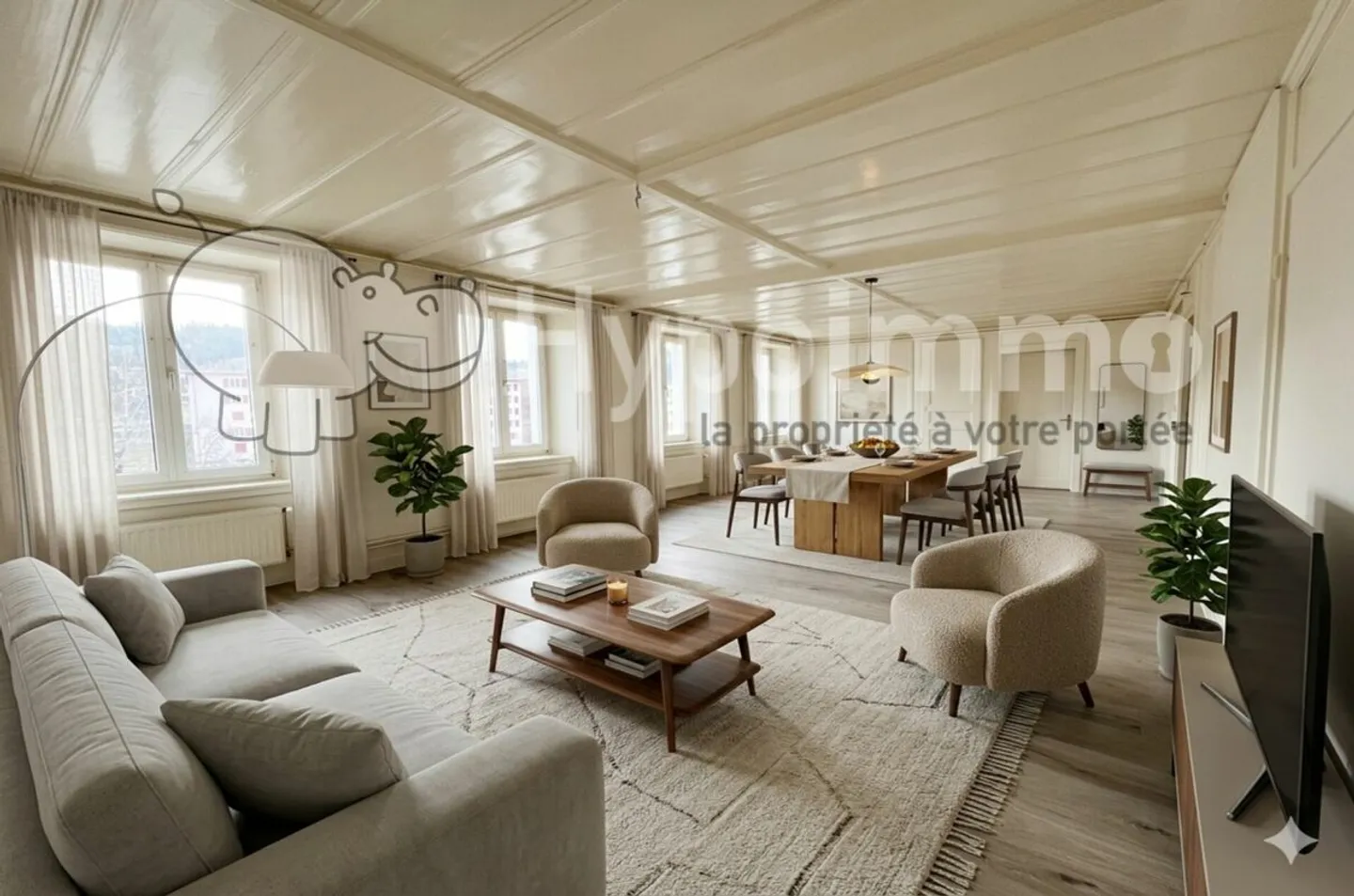 Beautiful 5-room apartment with communal garden - Photo 1 of 11