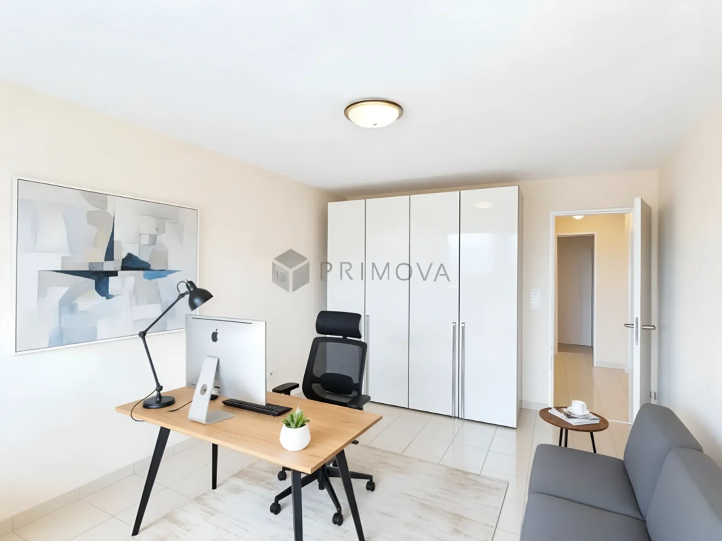 Helle und modern sanierte 3 Zimmer-Wohnung mit Balkon in Effretikon - Foto 6 di 7