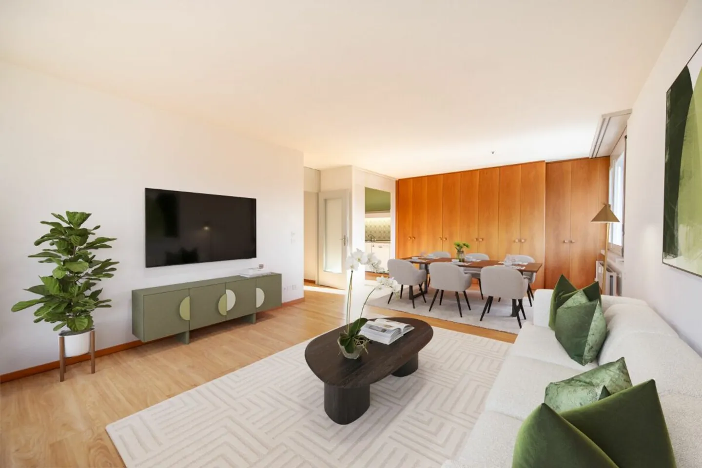 Living in a city-close location of Bern - bright and central 4.5-room apartment with elevator - Photo 1 of 13