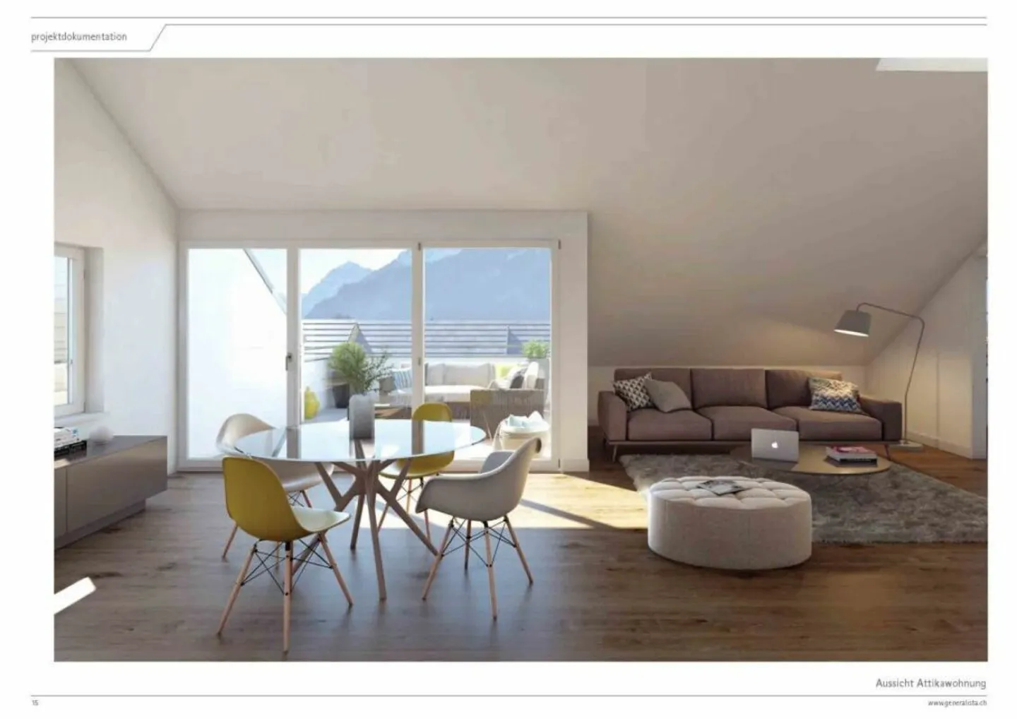 Incantevole Dachwohnung a Maseltrangen - Foto 2 di 11