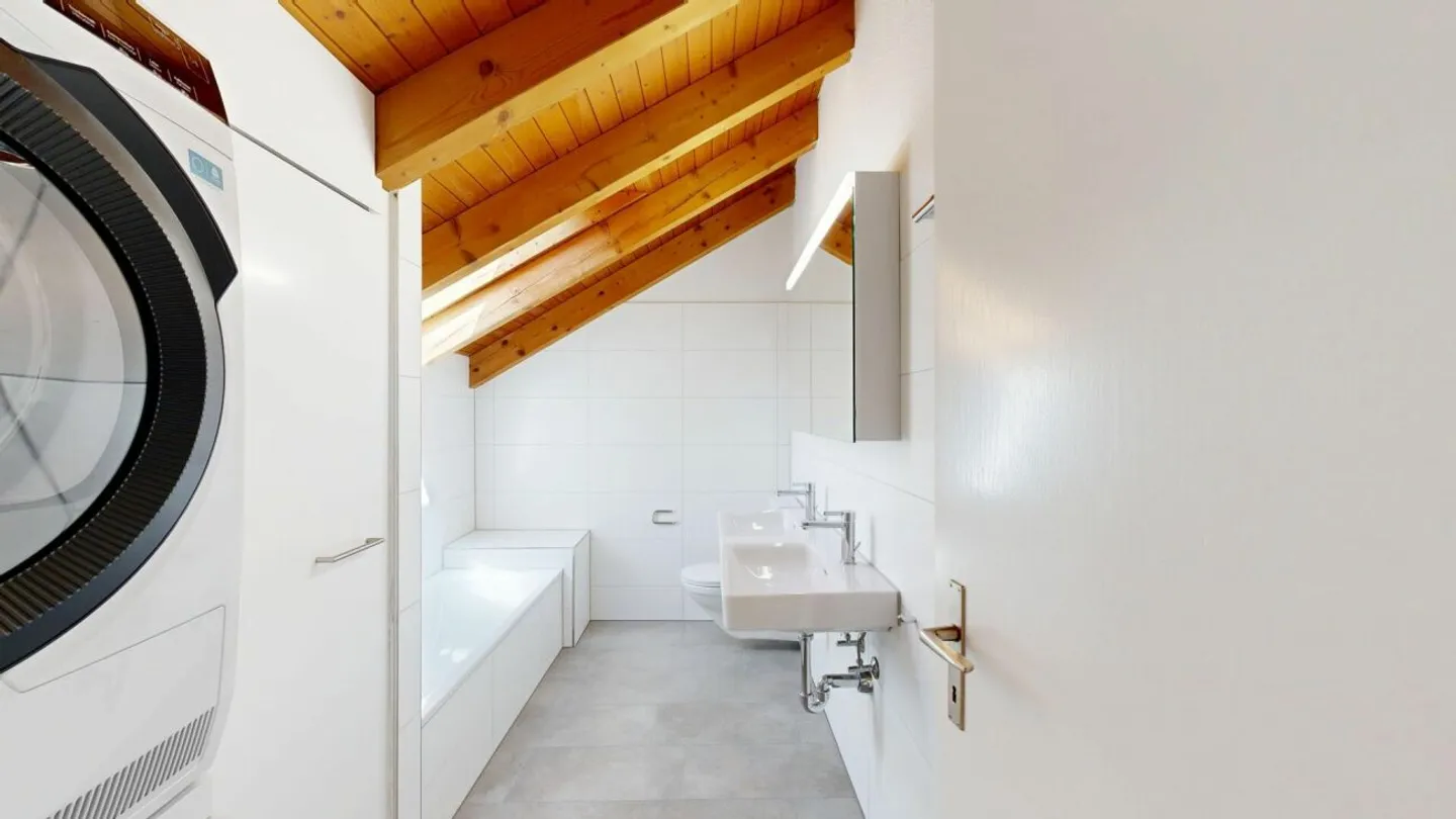 Appartement penthouse spacieux et lumineux avec deux balcons ensoleillés - Première occupation après une rénovation complète et soignée - Photo 11 sur 13