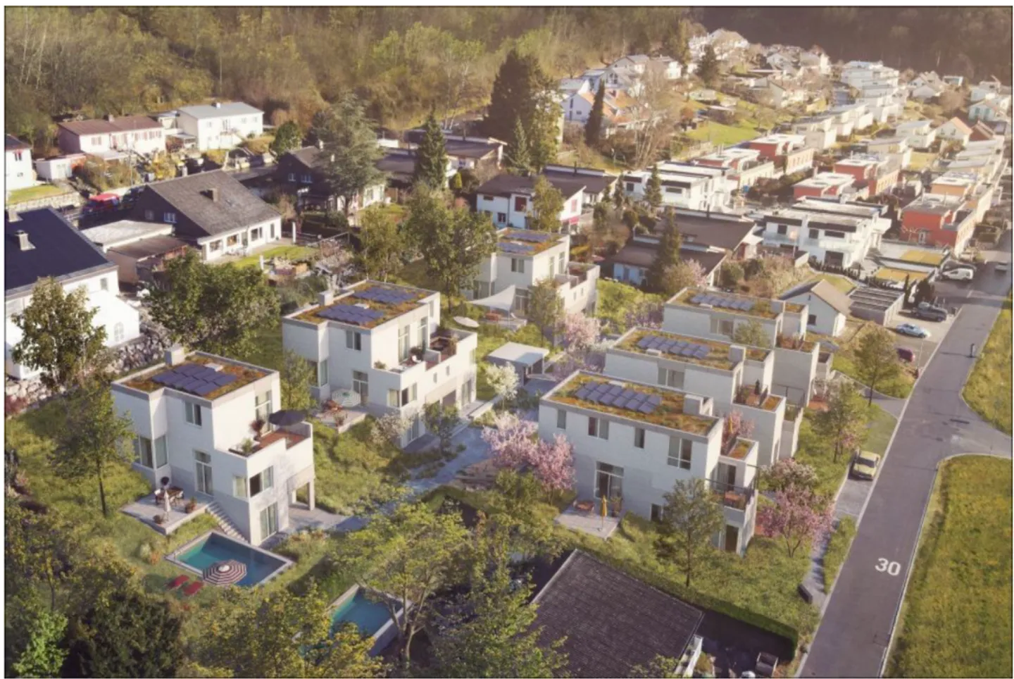 Immeuble neuf de 5.5 pièces (2024) - moderne et situé au centre - Photo 8 sur 12