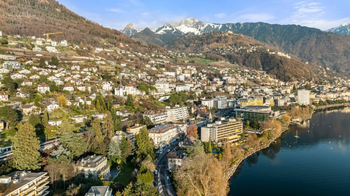 Splendido 2.5 locali a Clarens con vista lago - Foto 7 di 8