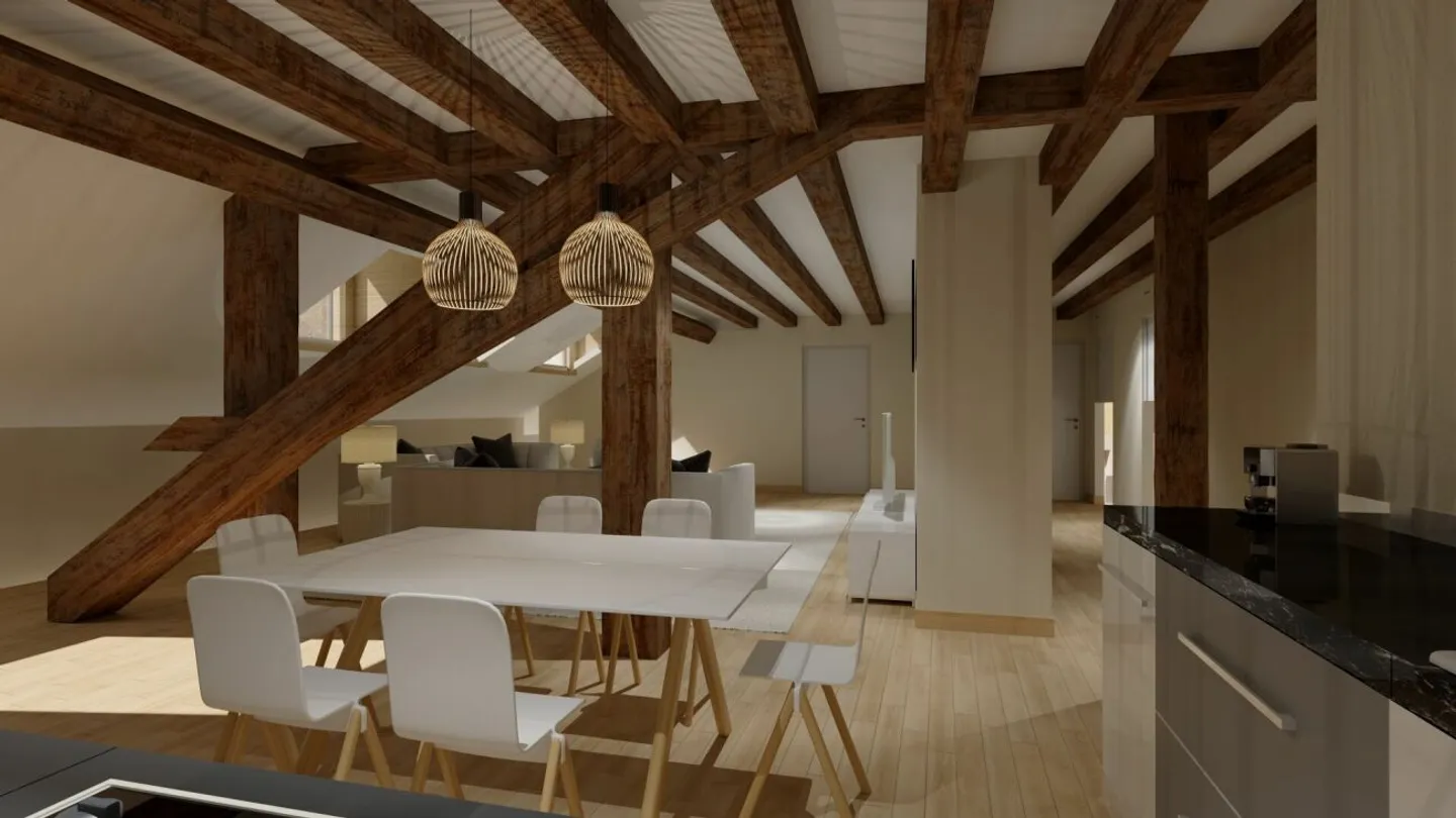 Appartamento attico con 5 stanze a Borex - Foto 1 di 8