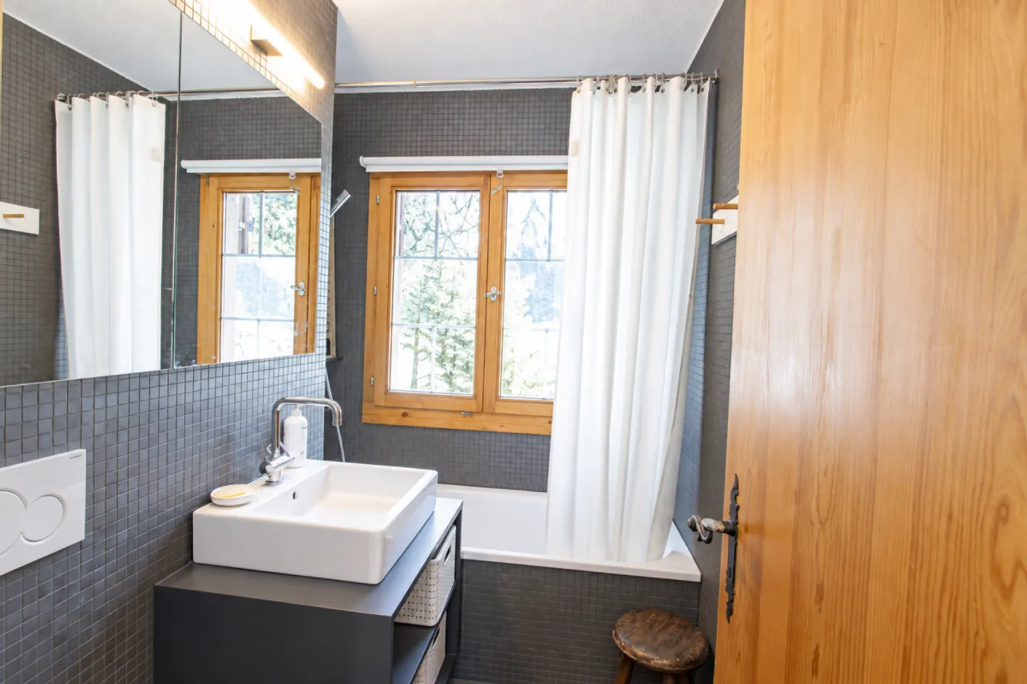 Appartement rural et calme de 3,5 pièces à Lantsch/Lenz - Photo 9 sur 12