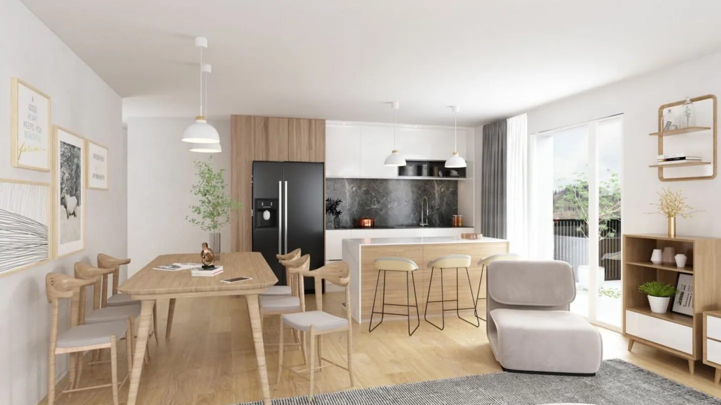 Magnifico appartamento nuovo di 3,5 locali - Foto 9 di 11