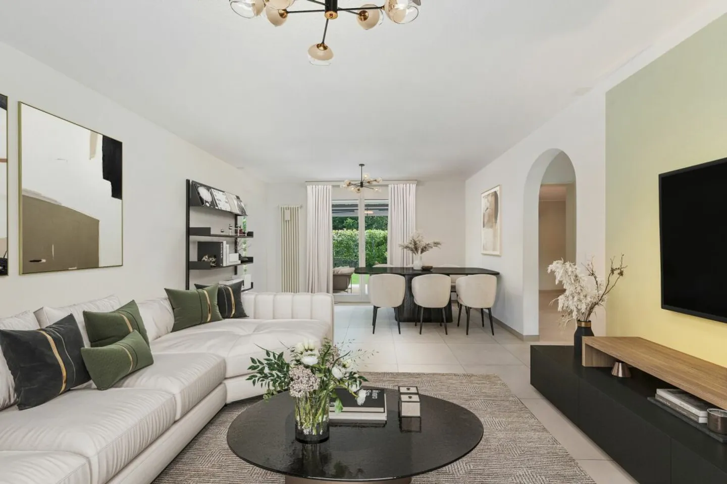 3.5-Zimmer-Wohnung mit Terrasse &amp; Garten in Ascona - Ideal als Erst- oder Zweitwohnsitz - Foto 4 von 11