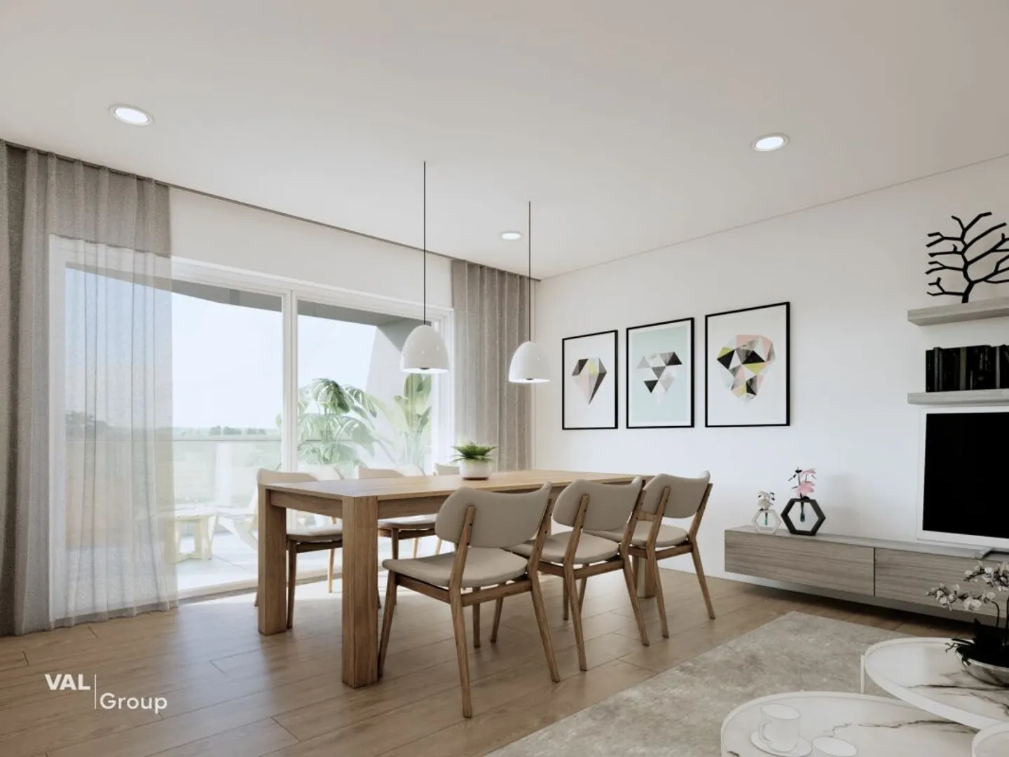 3.5 rooms new in the heart of Saxon - Residence Althéa - Photo 2 of 13