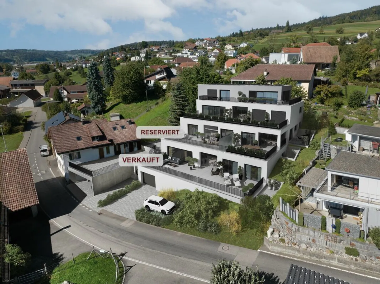 NEW BUILDING PROJECT: Exclusive terrace apartments with a view - Photo 1 of 8