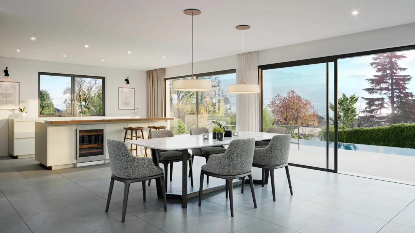 Individual Villa 5.5 Rooms in St-Légier-La Chiésaz - Photo 3 of 12