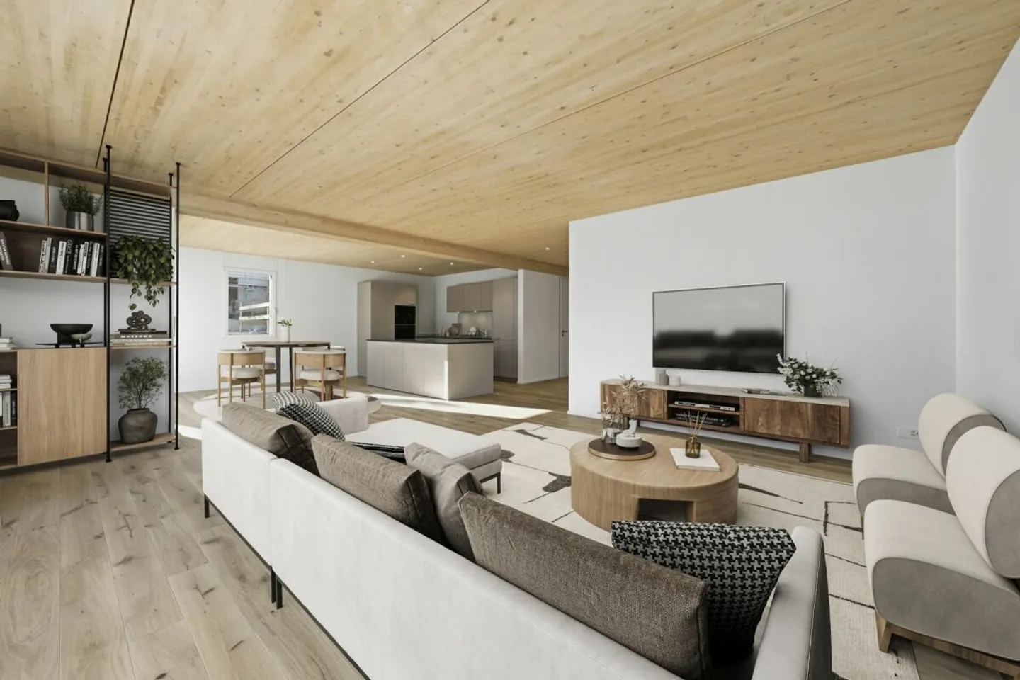 Modernes Doppelhaus mit Garten - Foto 4 von 13