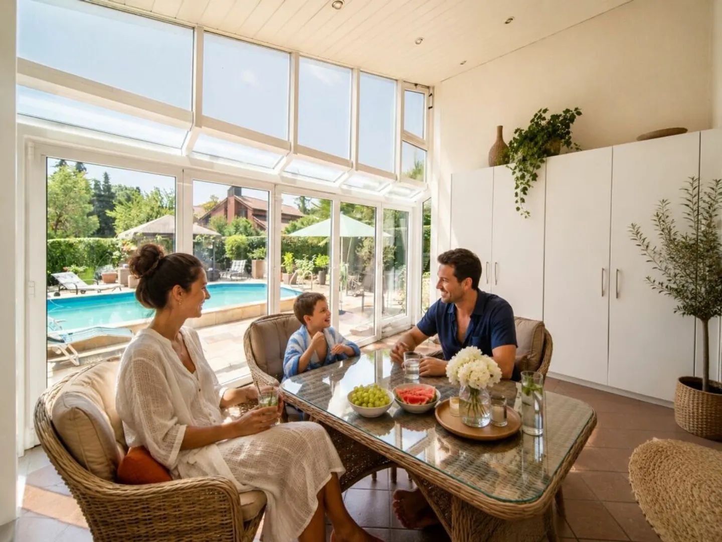 Geräumiges Familienhaus mit Pool - Foto 11 von 13