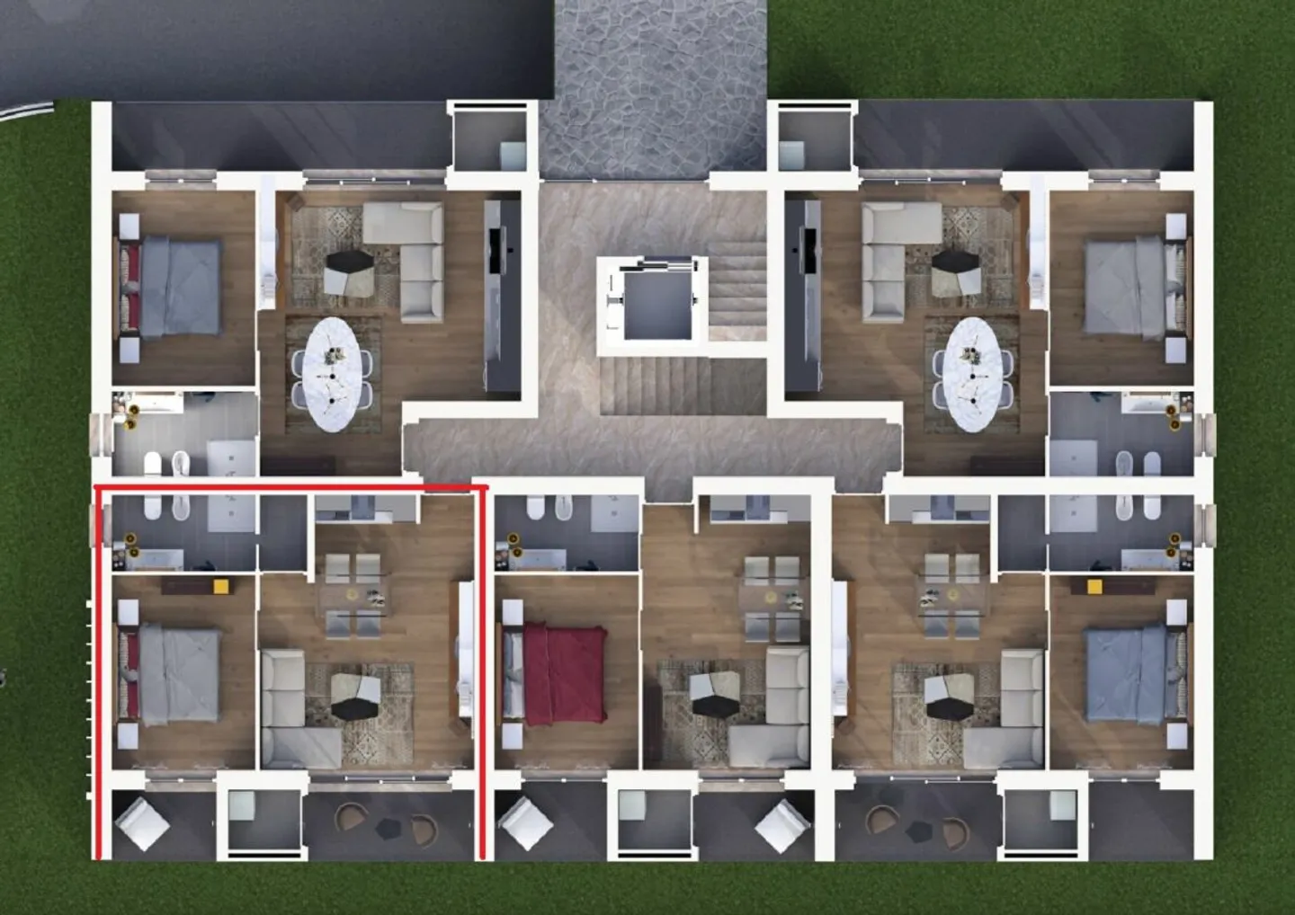 NOUVEAU ET MODERNE 2.5 PIÈCES DERNIER ÉTAGE - Photo 9 sur 9