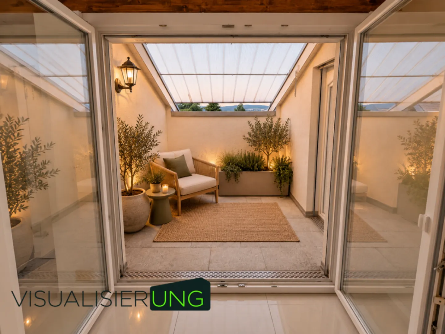 Unique penthouse apartment with a magnificent terrace and views of greenery - Photo 10 of 13