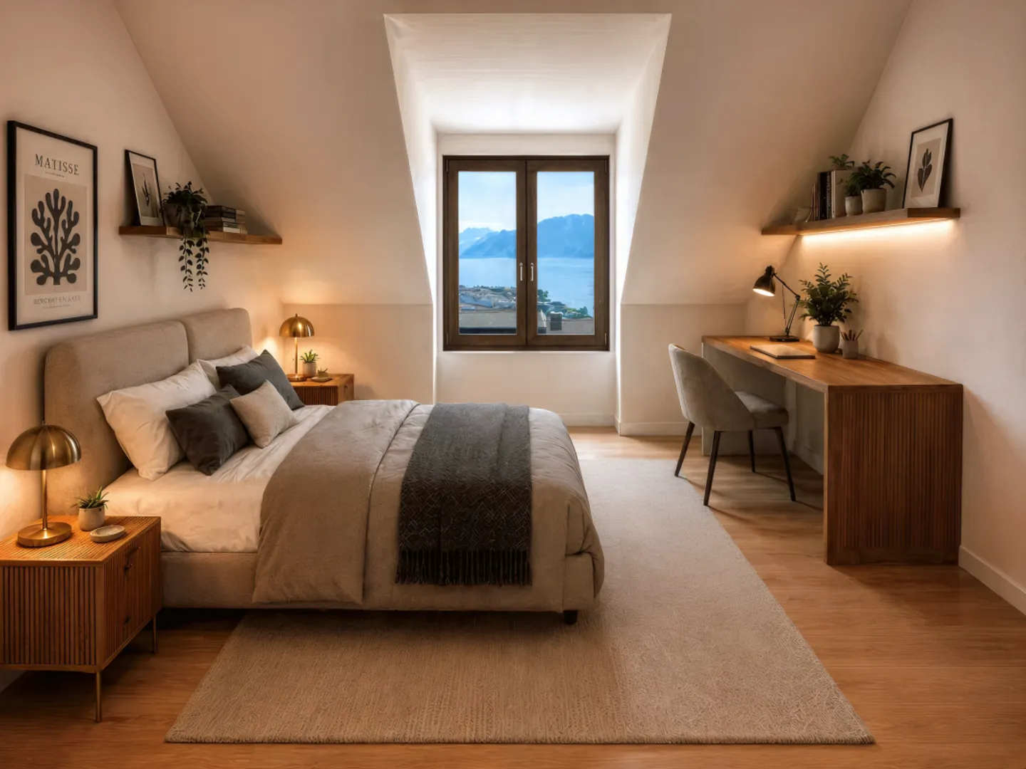 Appartement de standing avec vue lac exceptionnelle - Foto 10 di 13