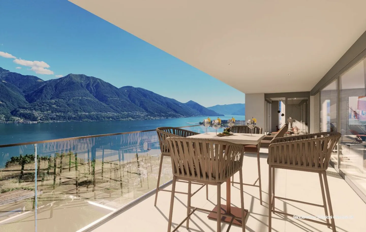 Luxueux 5.5 pièces : modernité et excellence avec vue sur le lac - Photo 12 sur 13