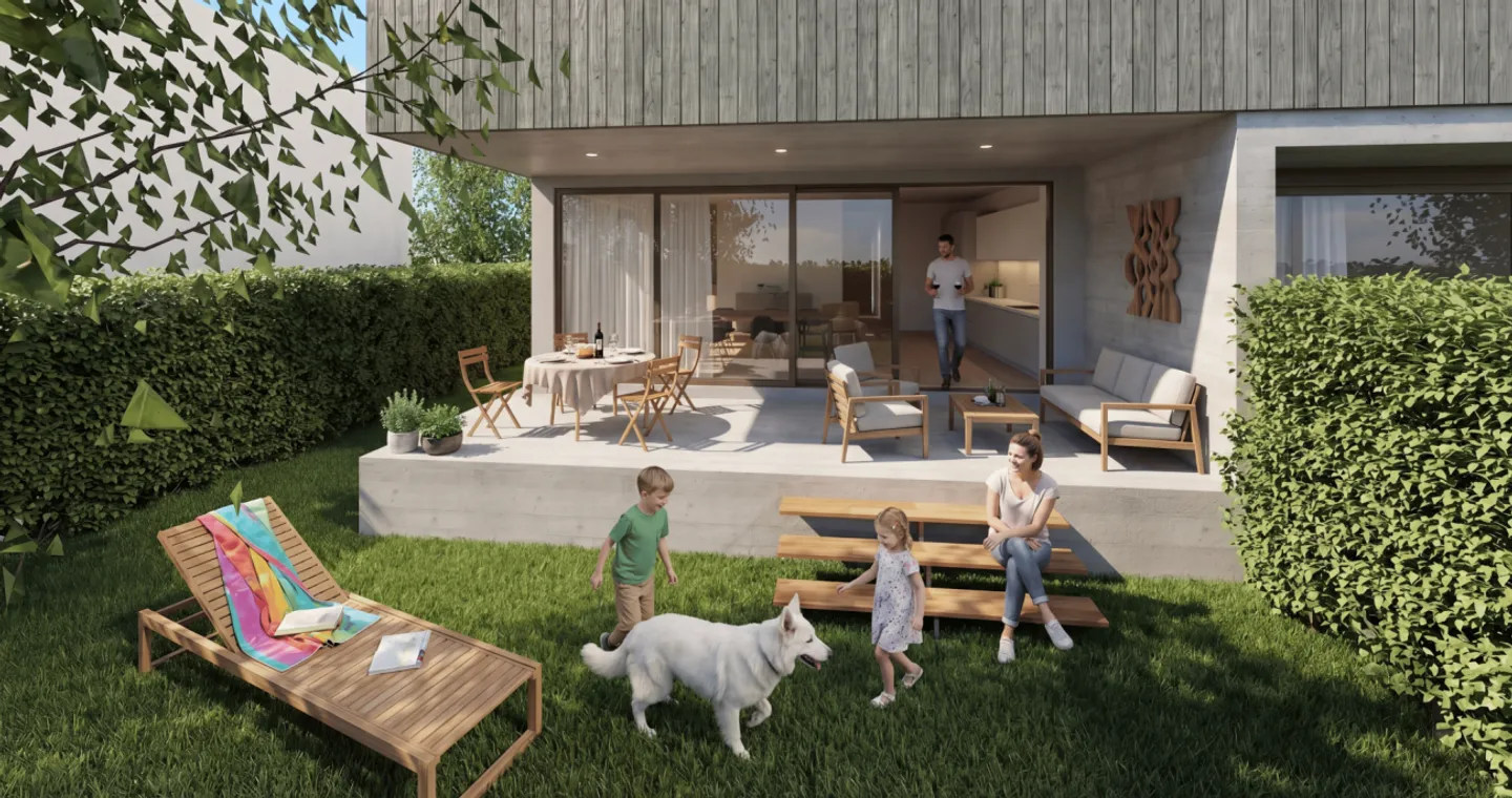 Magnifica villa a schiera nel centro di Yverdon - Foto 1 di 7