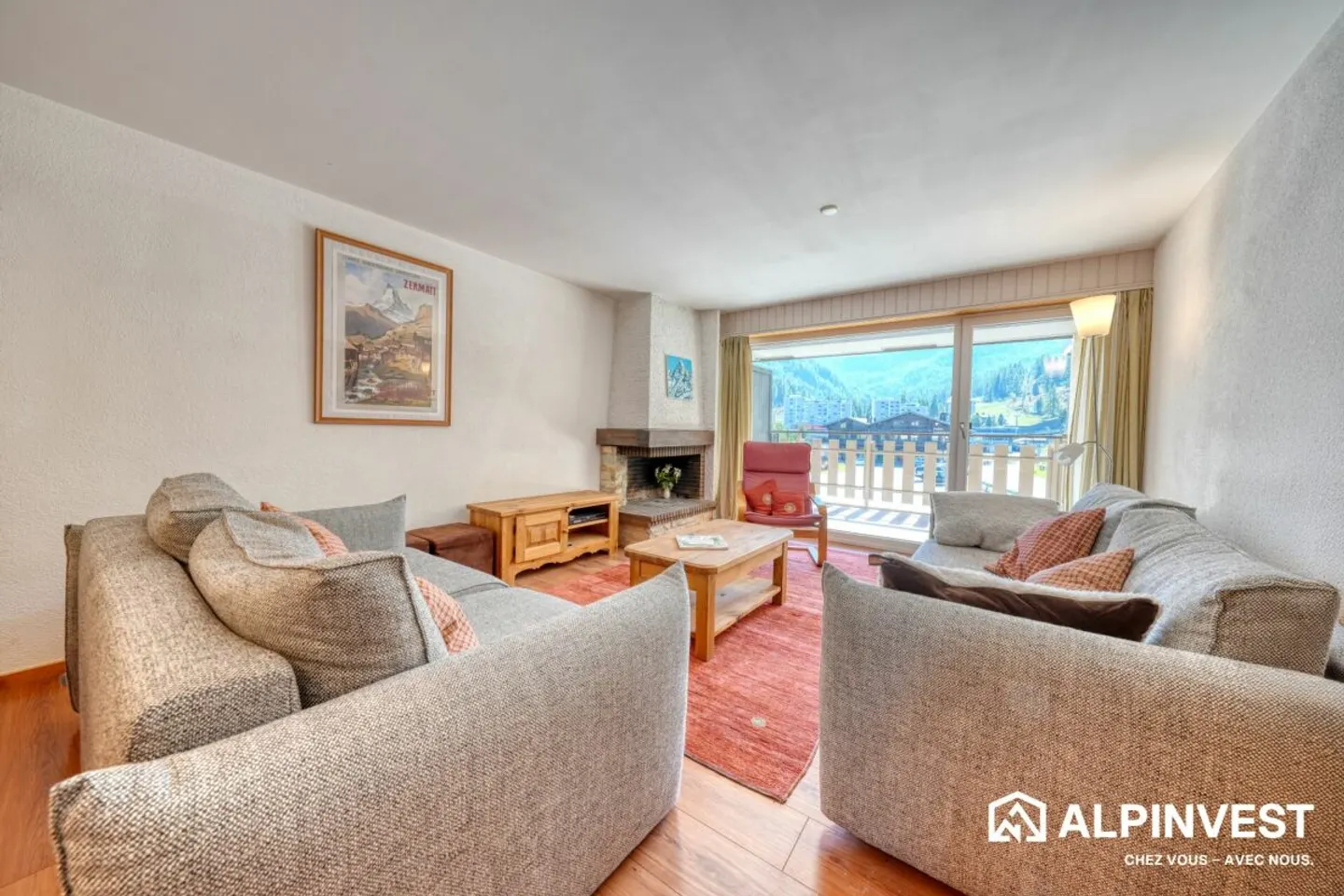 Appartamento 3,5 locali con balcone attraversante - Les Dents-Rousses, Siviez - Foto 3 di 13