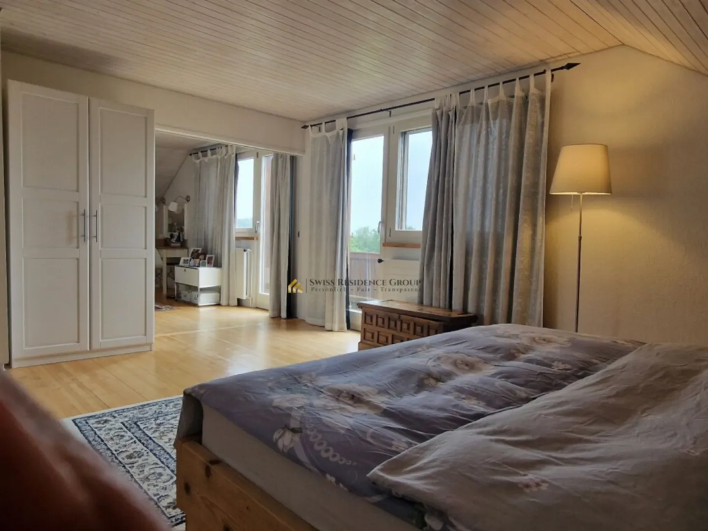 View of the Alps in a southern slope location with a dream garden - Photo 5 of 13