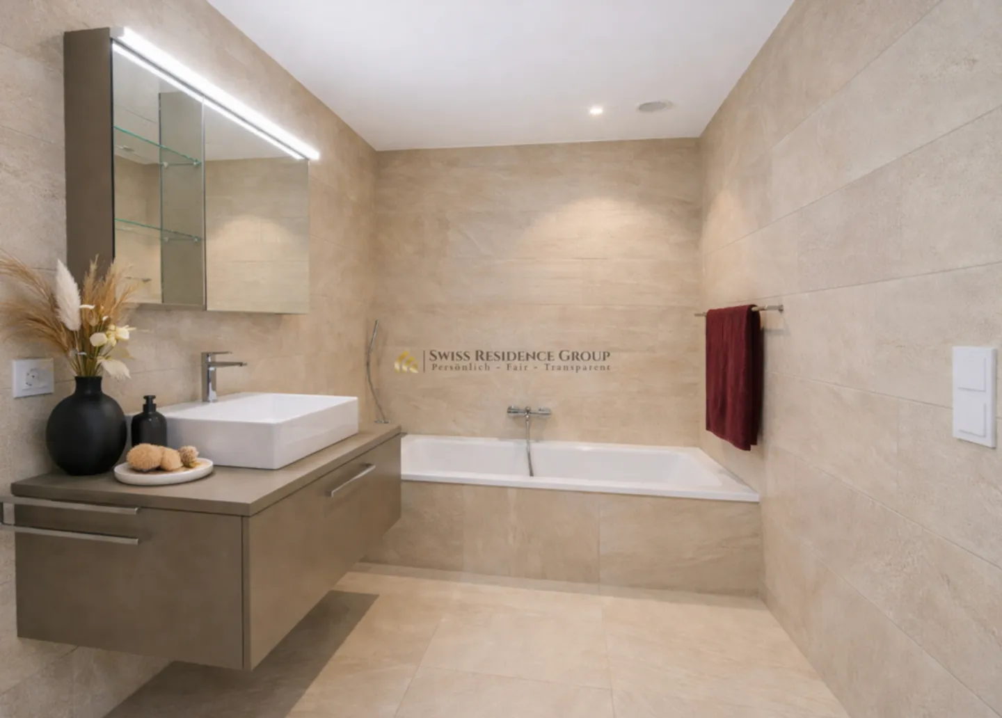 Exclusive 5.5-room apartment on the 33rd floor of the West Towers Three Point - Photo 7 of 11