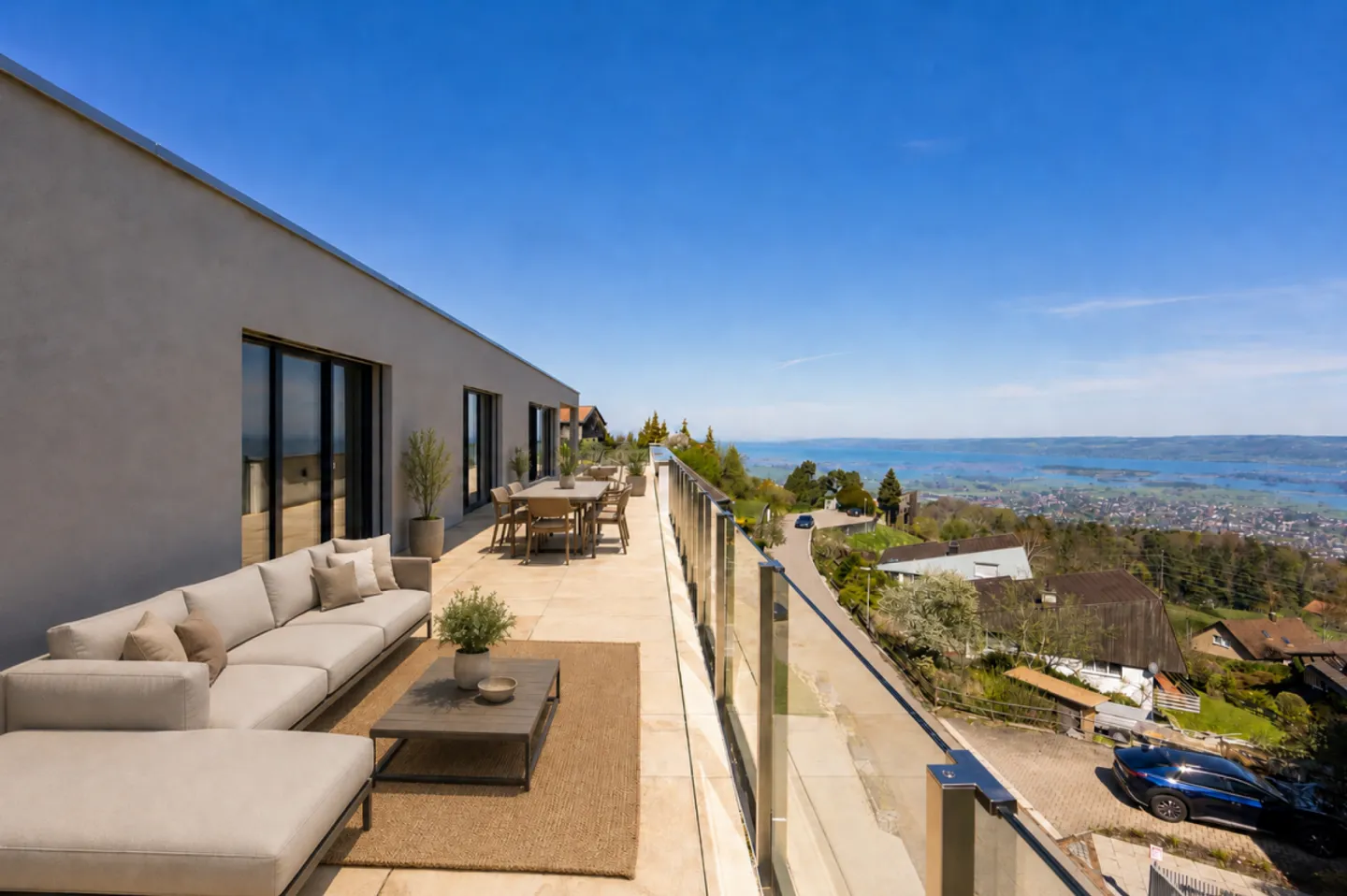 LOGENPLATZ ABOVE LAKE CONSTANCE: PANORAMA PENTHOUSE WITH PRIVATE POOL - Photo 10 of 11