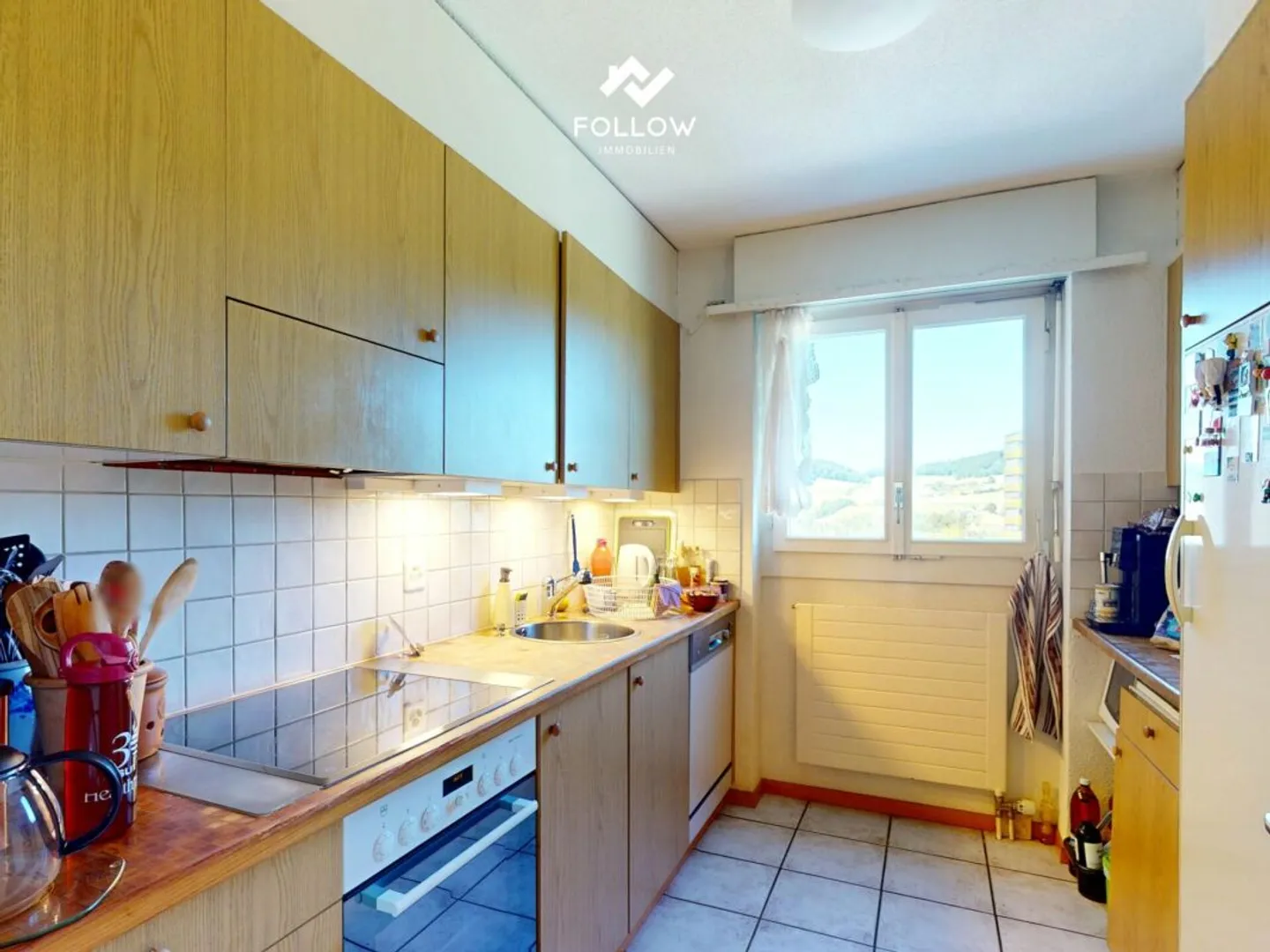 Condominium spacieux et familial de 3,5 pièces avec balcon et place de parking - Photo 6 sur 12