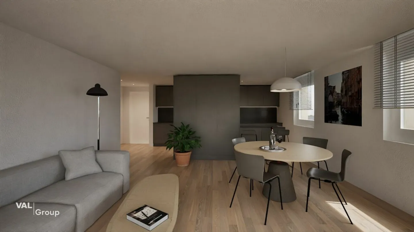 Attraktive Wohnung mit sonniger Terrasse in Brig-Glis - Foto 1 von 8