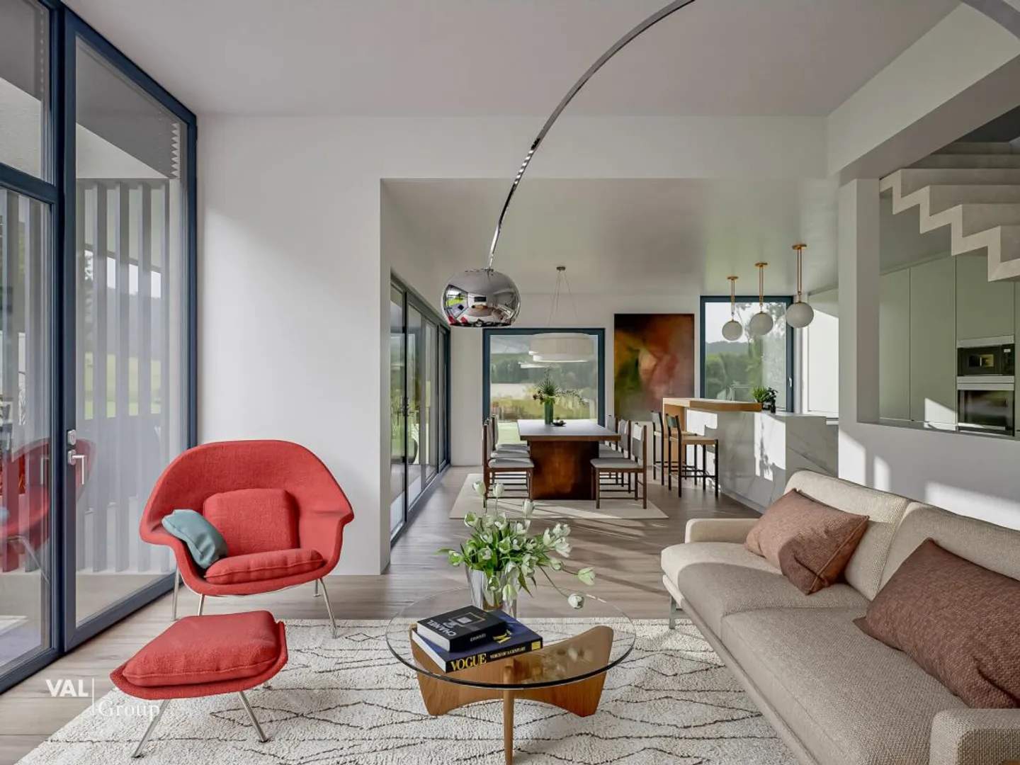 Exclusive Semi-Detached House in Salgesch - New Construction in Planning - Photo 3 of 8