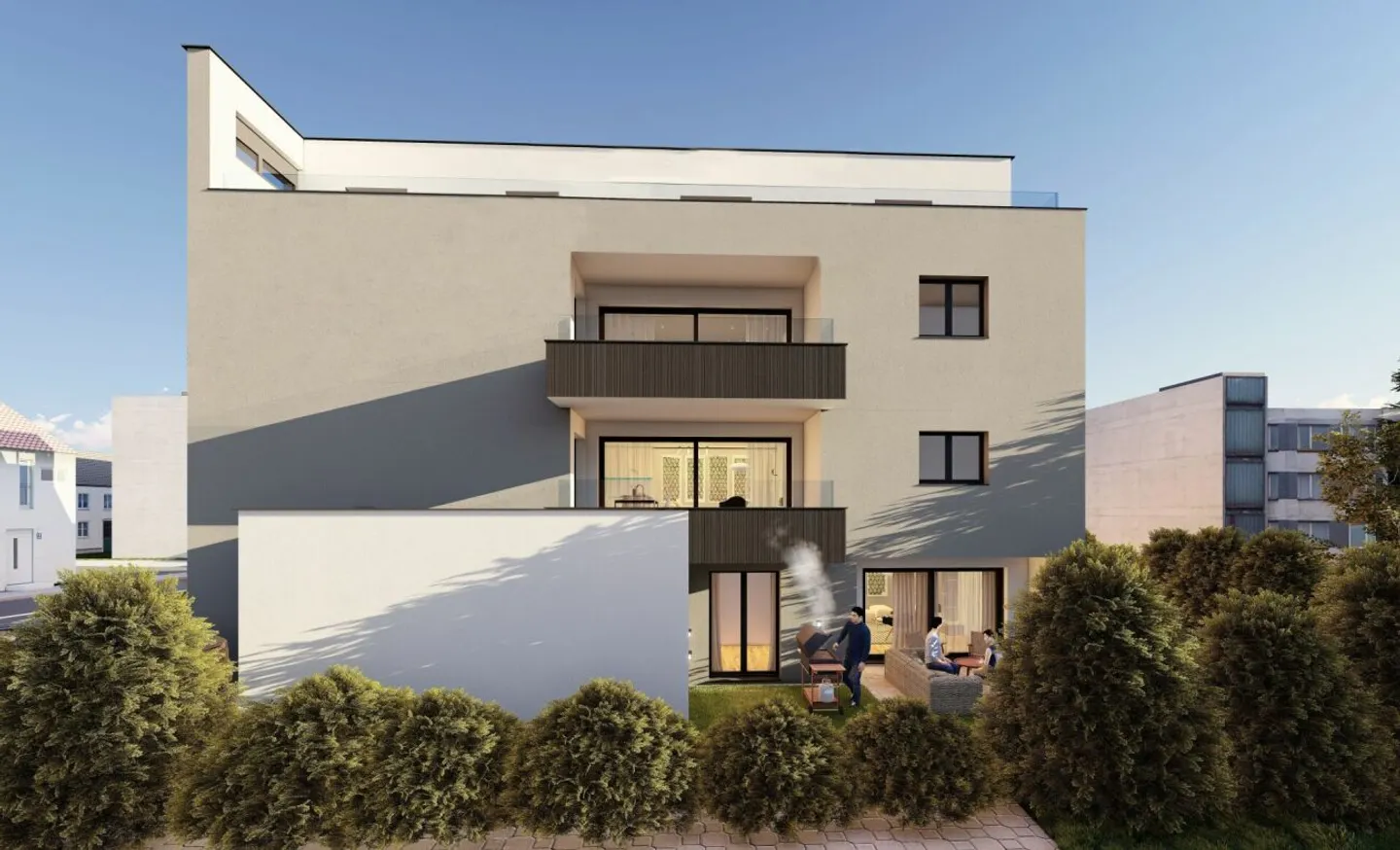 NEW BUILD - LAST APARTMENT: Exclusive penthouse apartment in a central location in Amriswil - Photo 2 of 5