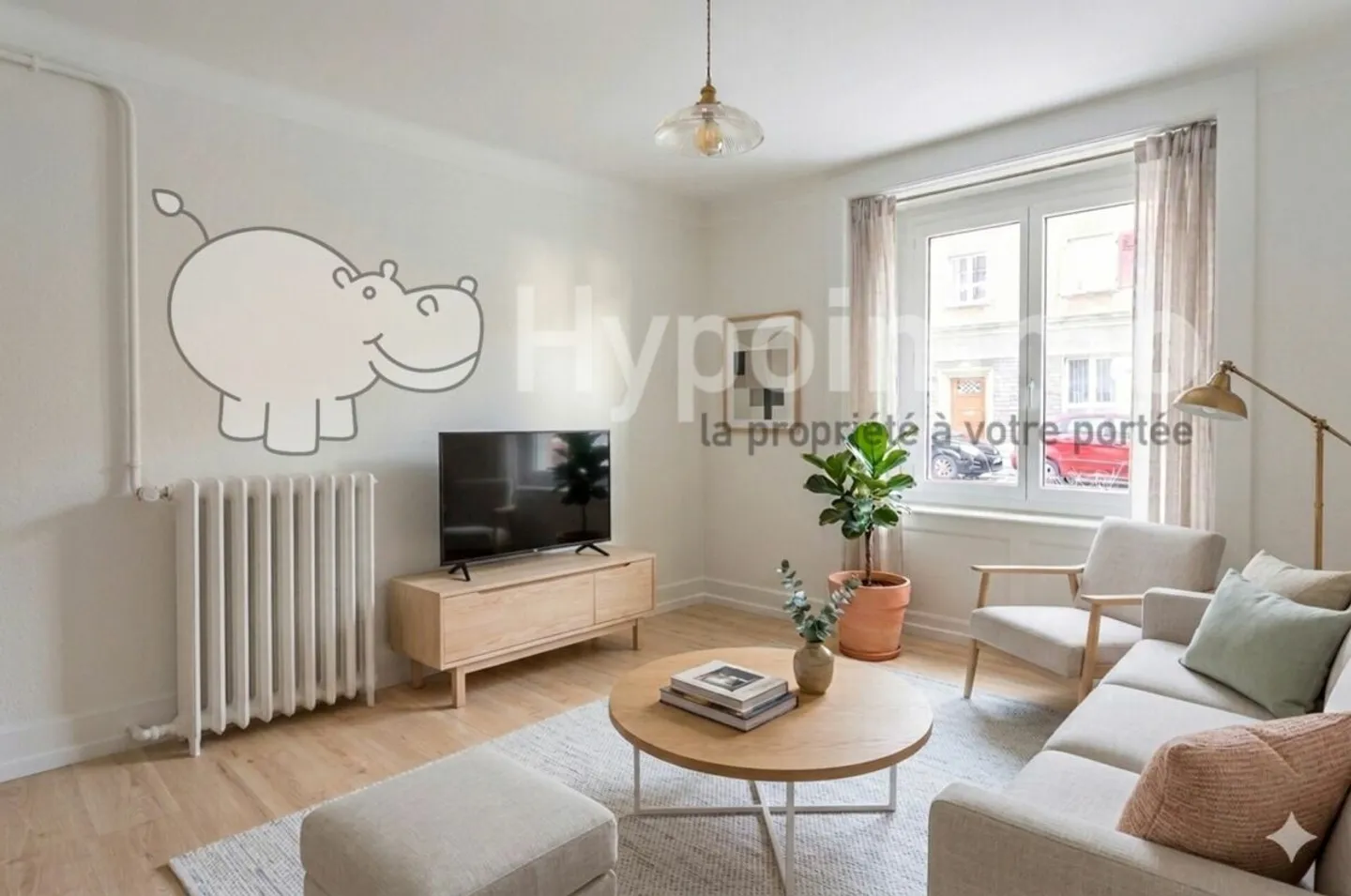 Magnificent 3-room apartment on the ground floor - Photo 1 of 13