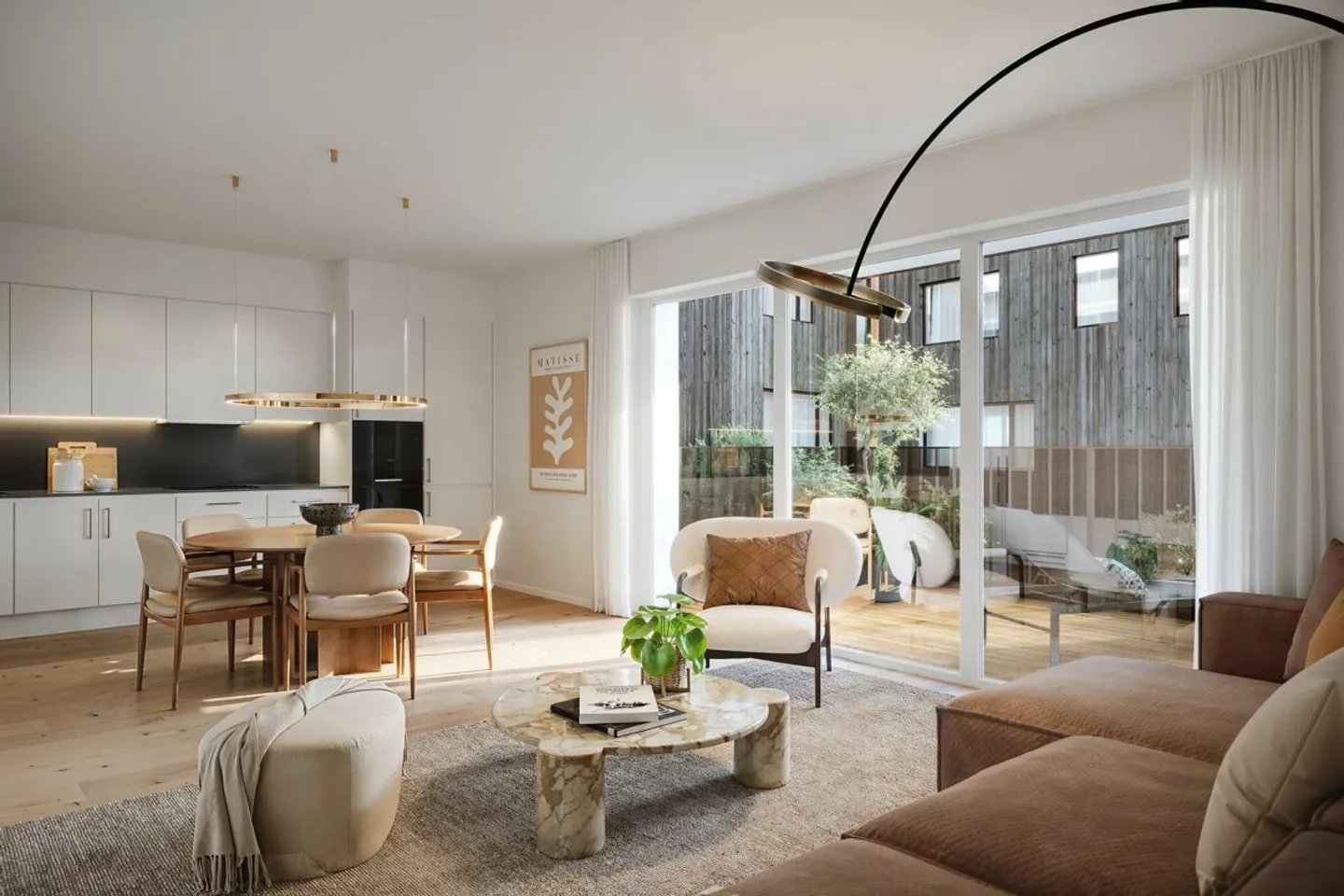 Moderne Wohnungen mit Balkonen - Foto 3 von 13