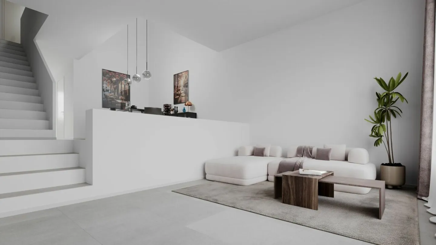 Tradition meets new beginnings; Modern row house aesthetics for families - Photo 1 of 6