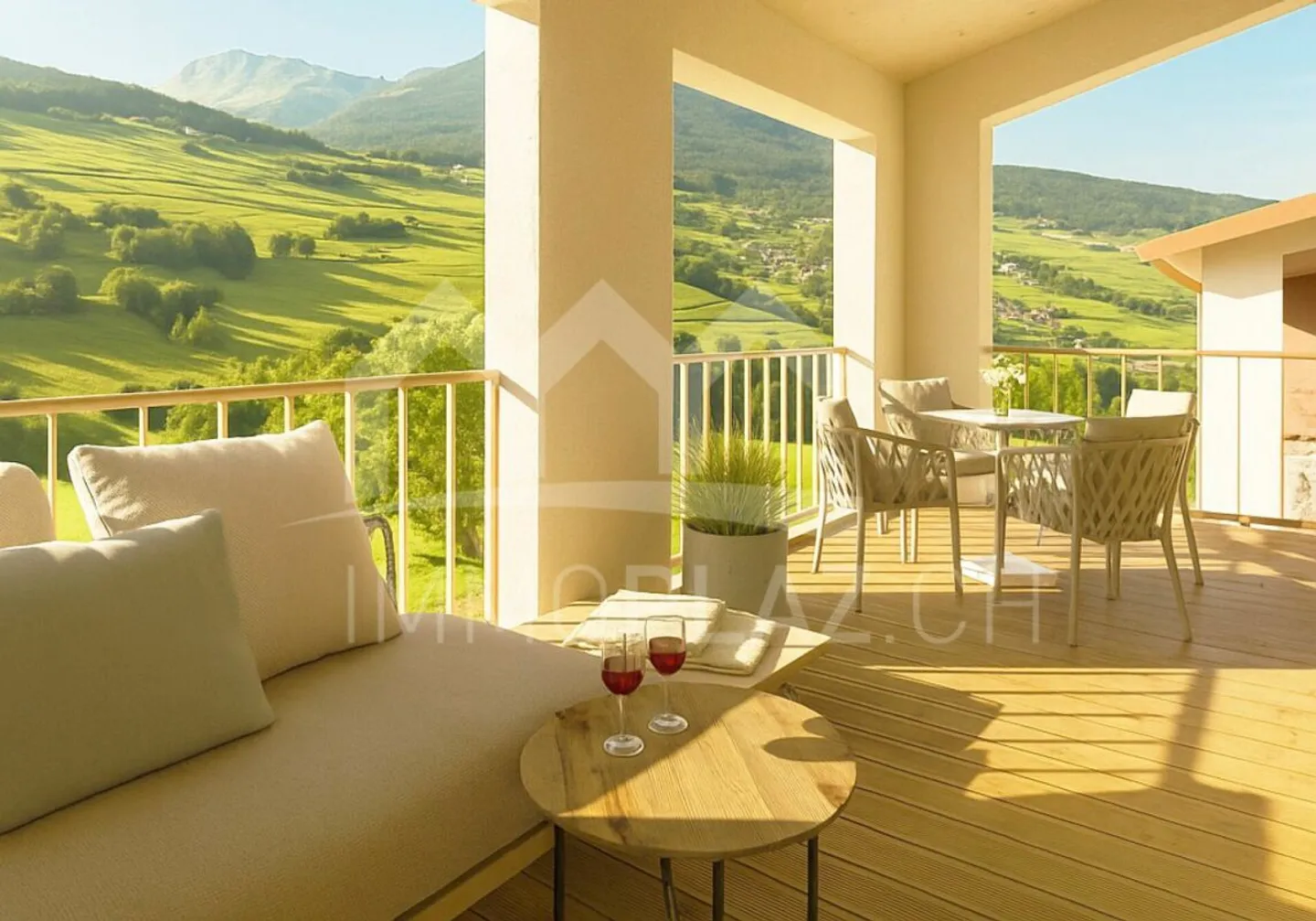 4½ Room New Apartment in Cunter (First Occupancy) - Photo 3 of 6