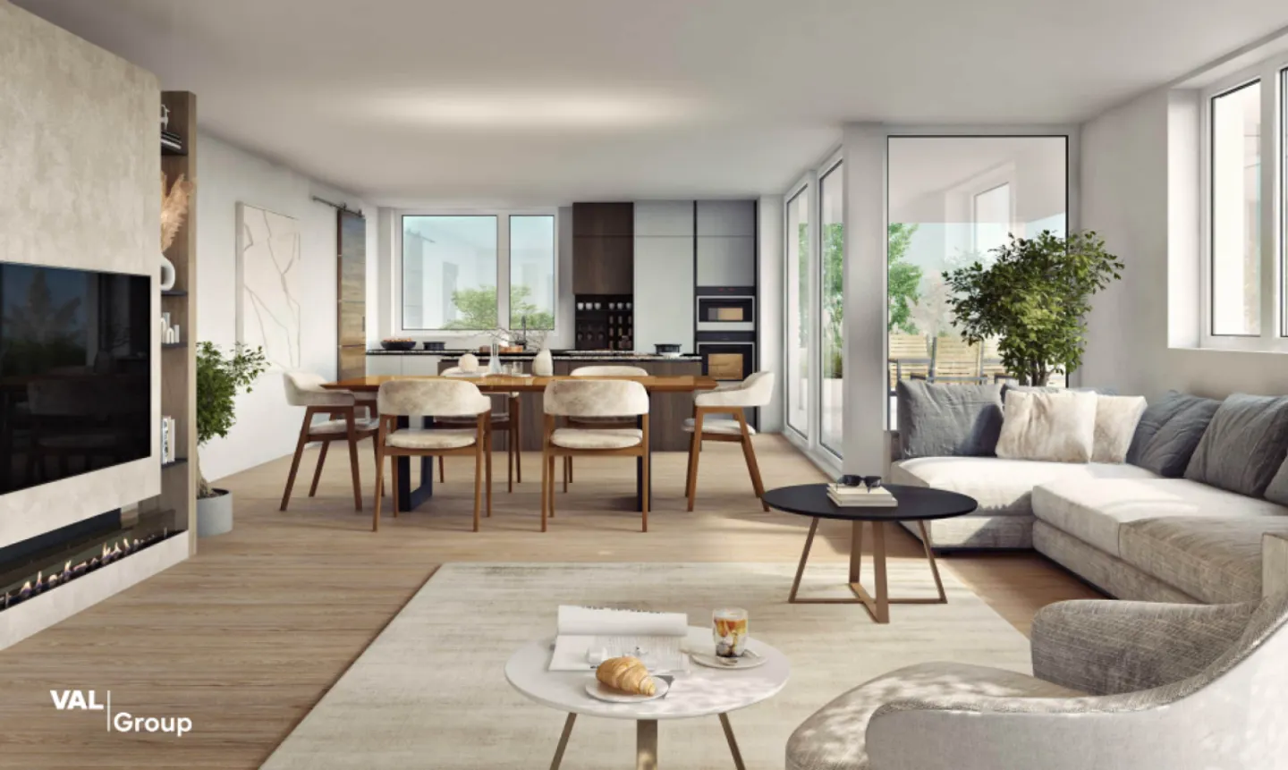 Moderne Familienwohnungen in Steg - Foto 3 von 10