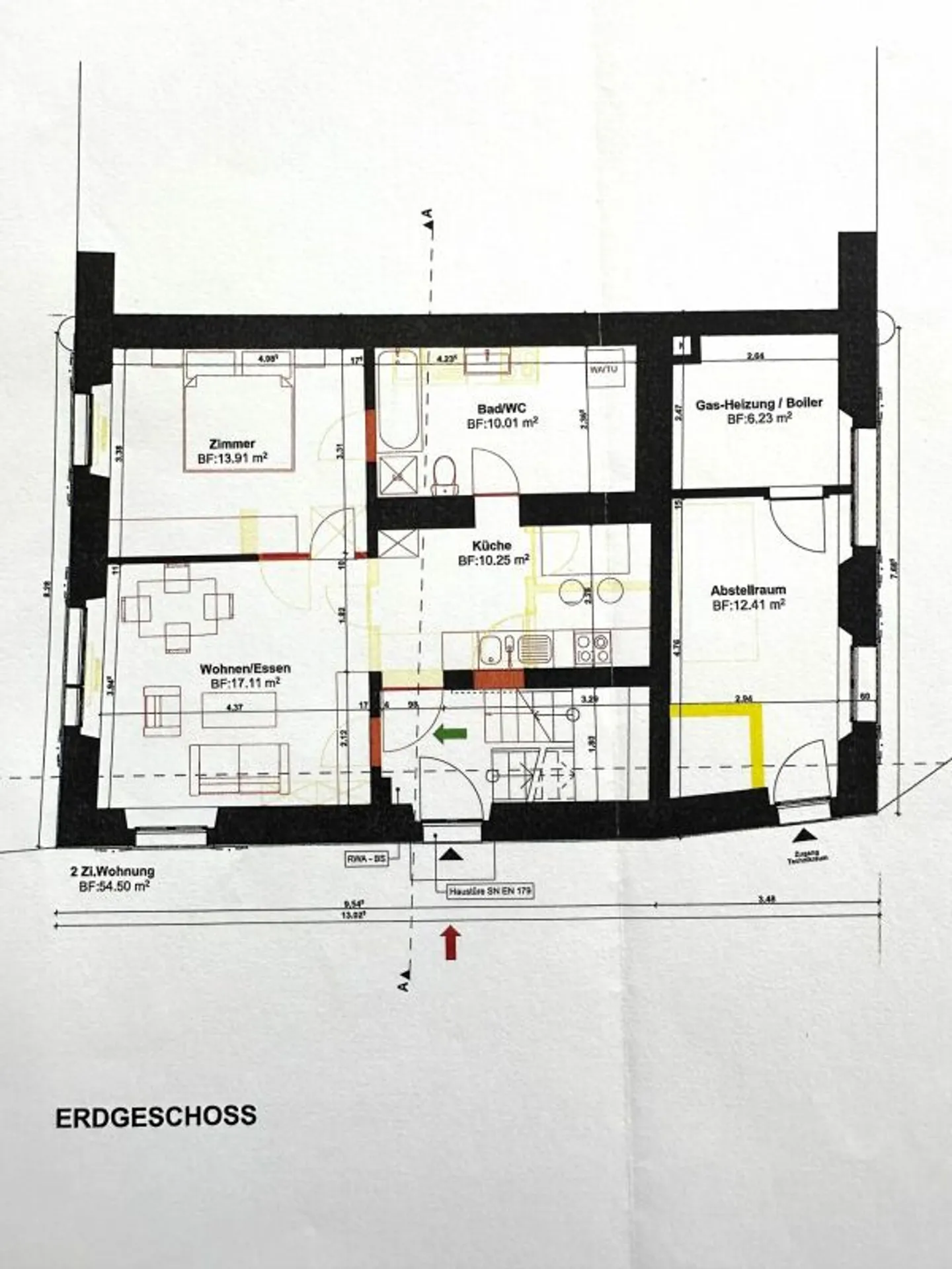 2.5 Zimmerwohnung - Foto 6 von 6