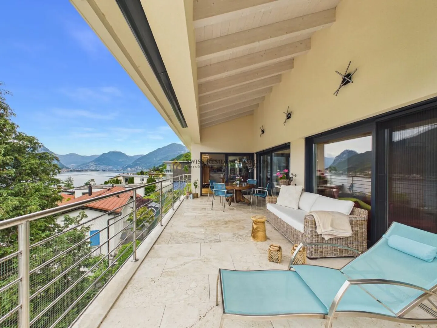 Prestigious modern villa with private spa and lake view in Brusino Arsizio - Photo 7 of 13