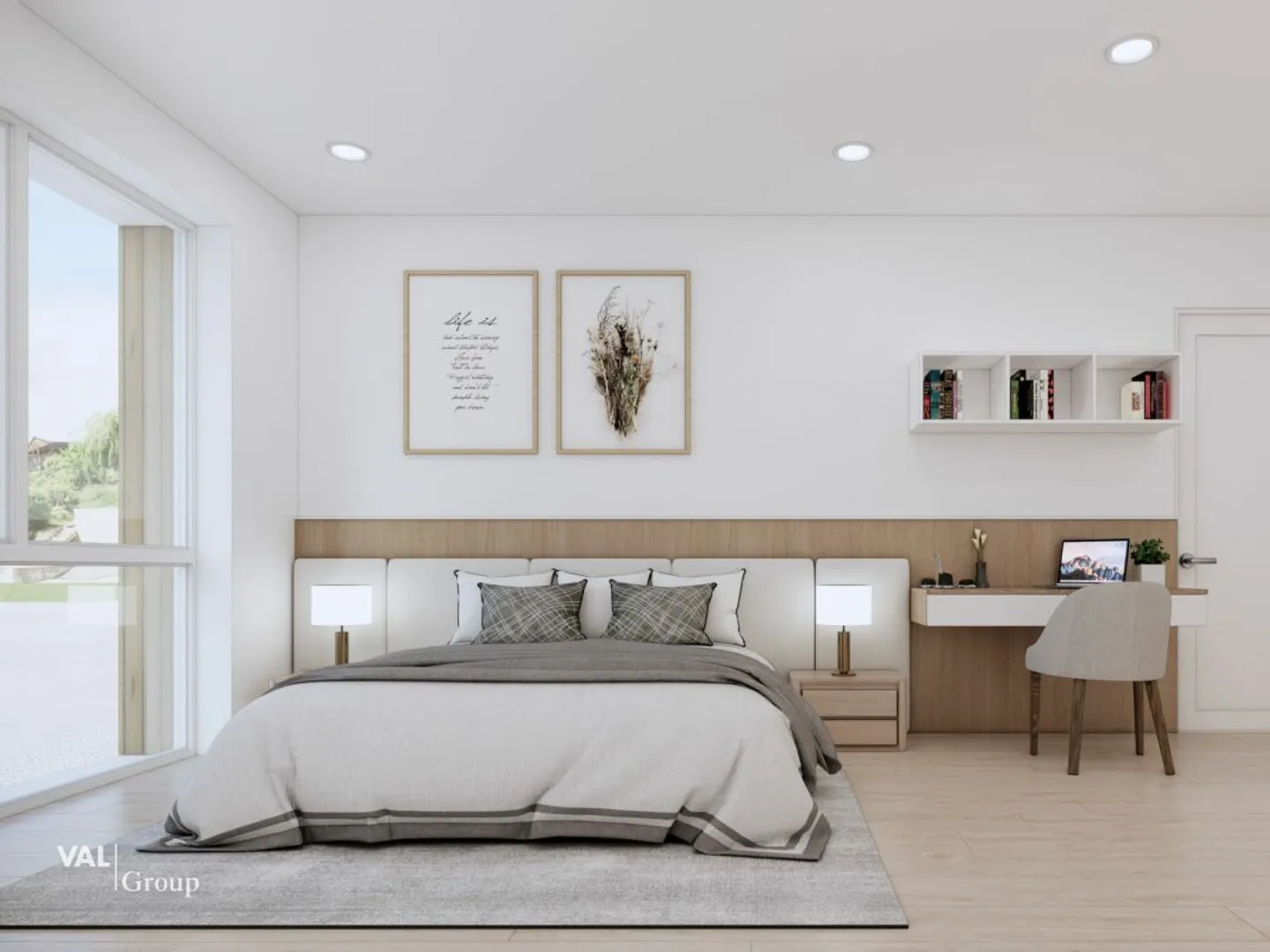 Spacious 3.5-room apartment with balcony - A peaceful setting with a beautiful view - Photo 4 of 7