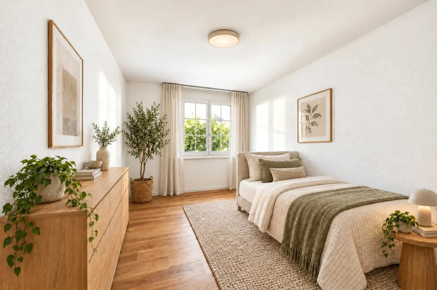 Frisch sanierte 4.5-Zimmer-Wohnung in Mörschwil mit Cheminée, Balkon und zwei Tiefgaragenplätzen - Foto 7 di 11