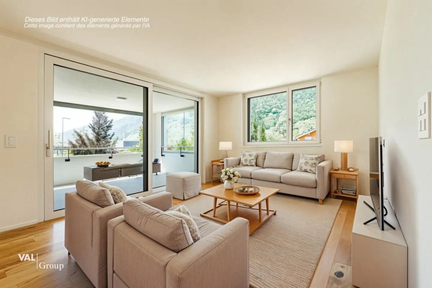 La tua nuova casa a Visp-West: Appartamento moderno di 3,5 stanze - Foto 1 di 9
