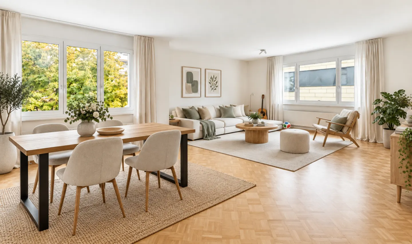 Charmante 4½-Zimmer-Wohnung - Foto 2 von 8