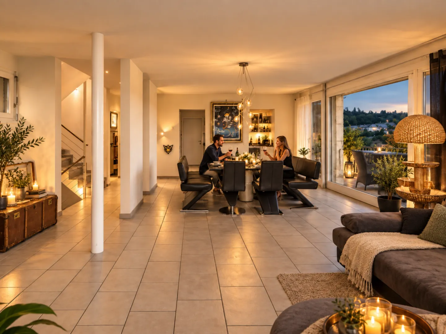 Wohnen mit Panorama bis zum Säntis - grosszügige 6.5-Zimmer-Villa mit Whirlpool und weitläufigem Garten - Photo 8 sur 13