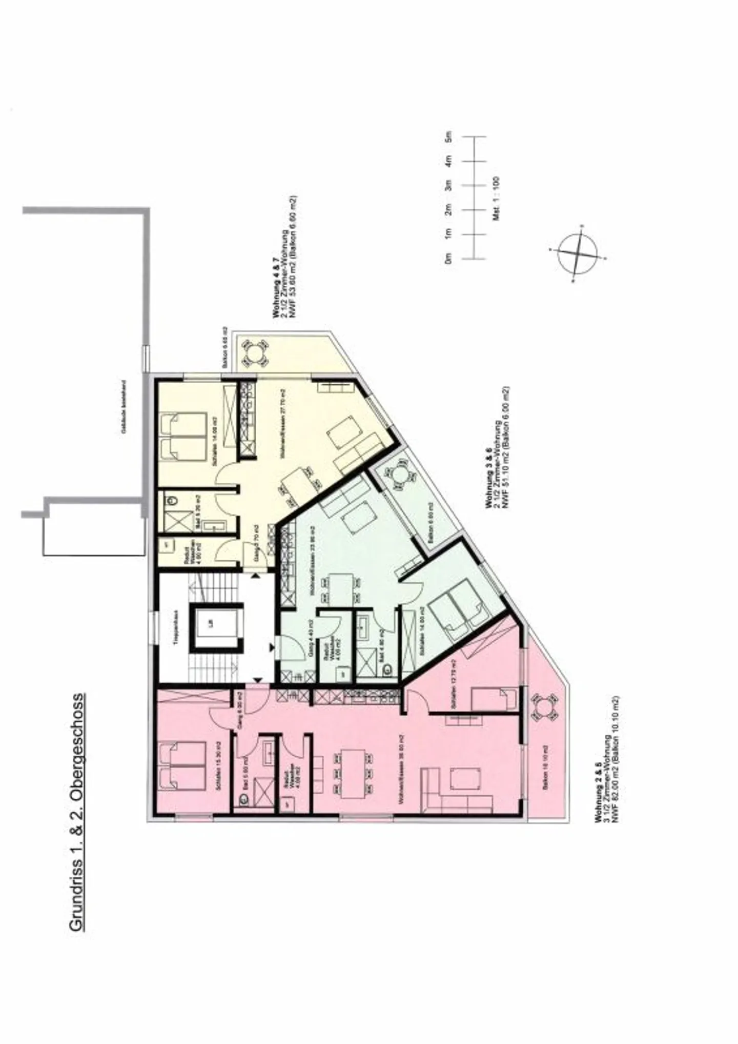 Appartement moderne 2.5 pièces avec balcon, nouvelle construction, seconde location - Photo 11 sur 11