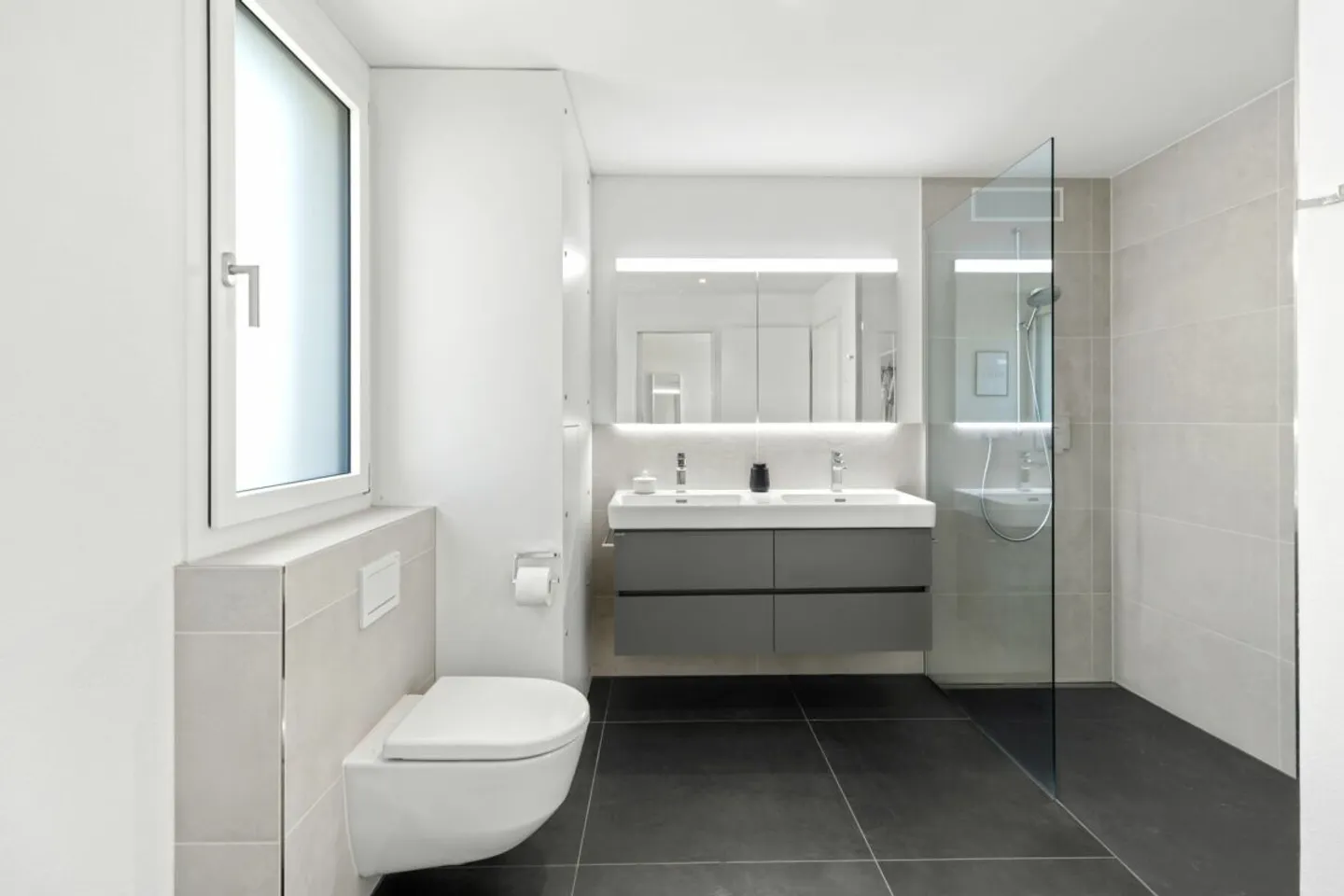 Modernes Doppelhaus in Auw - Foto 5 von 9