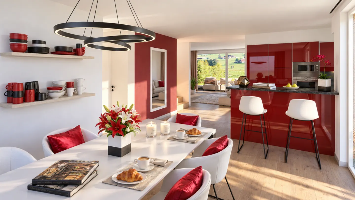 Villa contemporaine à Essert - Photo 6 sur 13