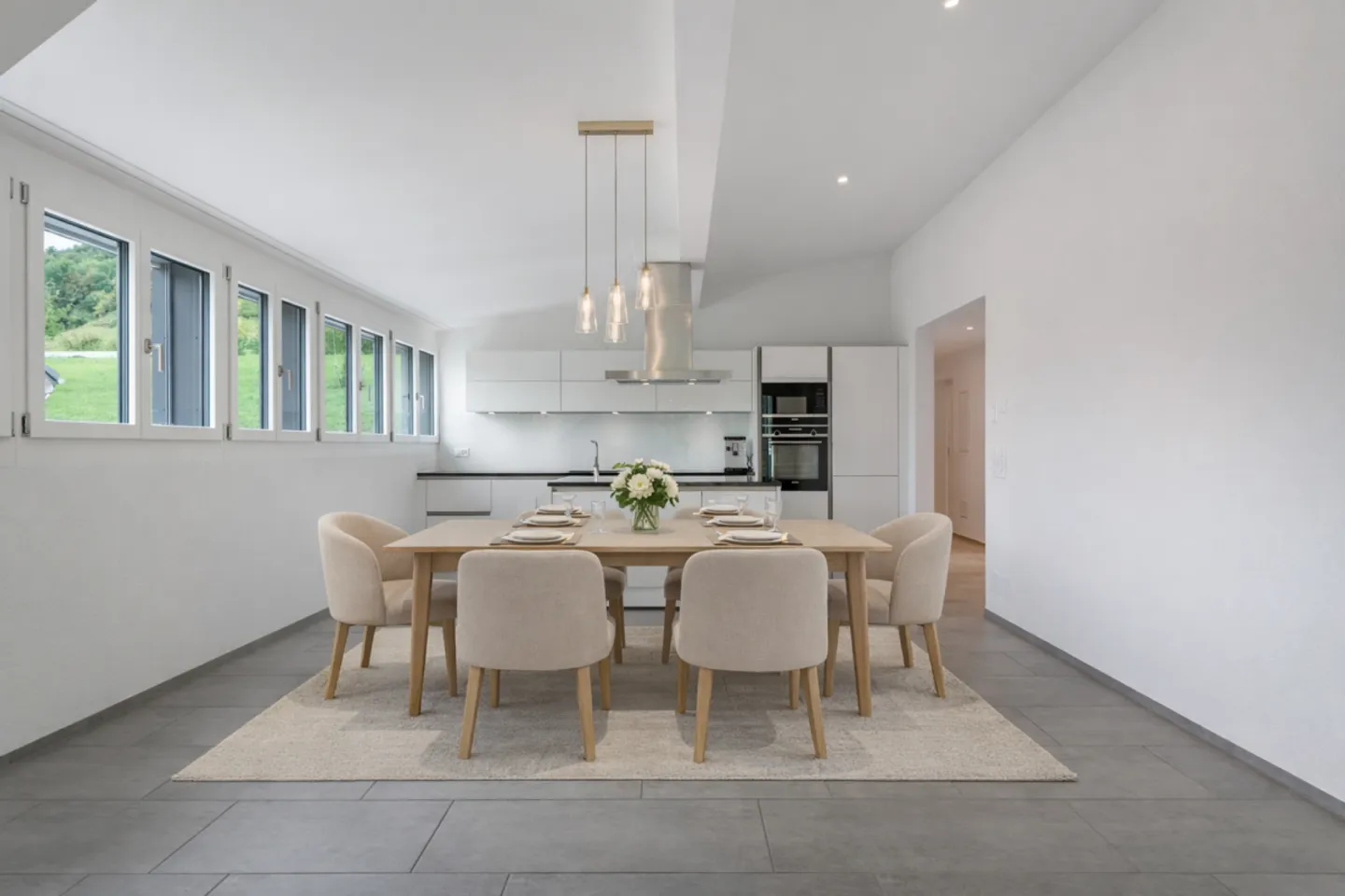 Modernes Apartment mit Gartenblick - Foto 2 von 5