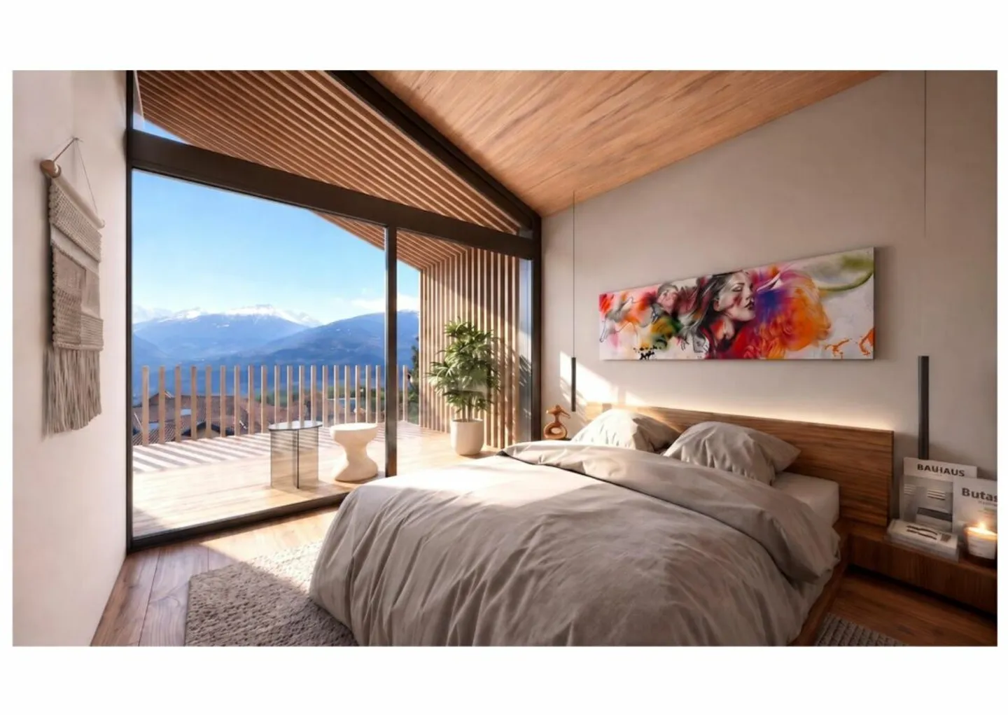 High-end semi-detached villa, with mezzanine, to be built in Grimisuat - Photo 5 of 5